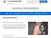 Shoulder Injury - Orthopedic Surgeon Monmouth County NJ | Marshall P. 