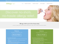 Sublingual Immunotherapy | Allergy Drop Treatment for Allergists