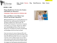 Home Care Services For Seniors And Elderly In Vancouver BC