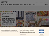 American Patchwork   Quilting: The #1 Trusted Resource for Quilters