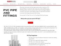 Pvc Pipes and Fittings - PVC Suppliers - Manufacturers