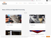 News feed of Allround Vegetable Processing Holland and India