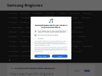 Download Free HTC Original   Default Best Mp3 Ringtones - Samsung Ring