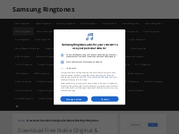 Download Free Nokia Original   Default Best Mp3 Ringtones - Samsung Ri
