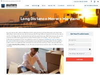 Long Distance Movers Maryland | Allstate Moving and Storage
