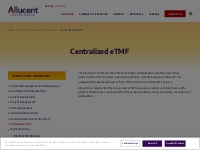 Centralized Electronic Trial Master File (eTMF) | Allucent
