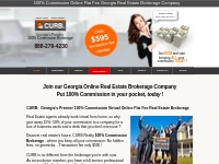 100% Commission Online Real Estate Brokerage Company | Georgia