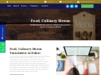 Food, Culinary, Menus - AL MUWAZ