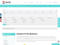 custom print balloon for birthday party - ALO Balloons