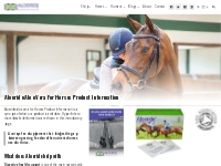 Aloeride Aloe Vera For Horses Product Information | Aloeride