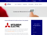 Commercial Mitsubishi Air Conditioner Dealers Fort Lauderdale | Aloha 