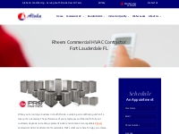 Rheem Commercial HVAC Contractor Fort Lauderdale | Aloha is South Flor