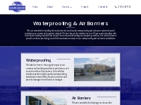 Waterproofing and Air Barriers | Alonzo Ours Construction