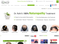 100 % Natural Treatment for Hair Loss / Alopecia