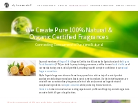 Natural And Organic Scent Manufacturers
