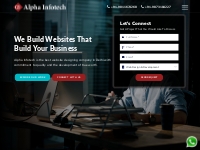 Best Website designing Company in Delhi NCR :: Alpha Infotech
