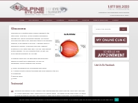 Glaucoma | Alpine Eye Care