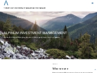 Investment Fund Solutions | Alpinum Investment Management Switzerland