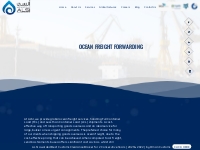 Ocean Freight Forwarding - Cargo Services - Marine Shipping .