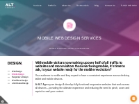 Mobile Web Design Services in Birmingham | ALT Agency