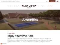 Amenities | Alta Vista | New Homes in Traverse City, MI