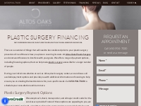 Los Altos Plastic Surgery Financing Options