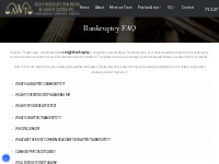 Bankruptcy FAQ | Alva Wesley Thomas   Associates P.C.
