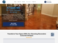 AmazaCrete Decorative Concrete San Antonio