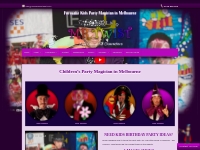 Children’s Magician for Hire in Melbourne | Kids Party Ideas