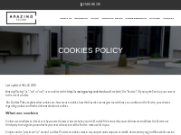Cookies Policy - Amazing Paving