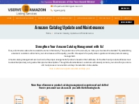 Virtual Assistants for Catalog Maintenance | Amazon Catalog Management