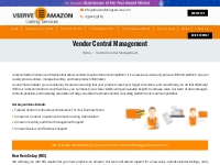 Amazon Vendor Central Management Starting at $5/Hour | Optimize Your S