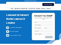 Lowest Interest Rate Lawsuit Loans