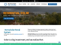 Residential Solar Panel Installation California - Home Solar Panels Ca