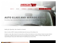 American Auto Glass Repair - Auto Glass and Mirror Repair   Replacemen