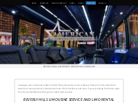 Beverly Hills Limo Service | Beverly Hills Limousine