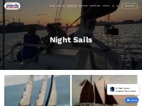 Night Sails   American Sailing Tours