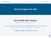 Buy Metal Garages Online - USA Shipping - 24/7 Price Quotes | AMF Stee