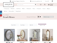 French Mirrors | Large, Wall   French Ornate Mirror