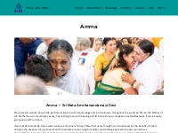 Amma — Sri Mata Amritanandamayi Devi
