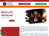 Bad Luck Removal Astrologer in Edmonton, Calgary, Canada | Transform Y