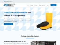 Safety Gumboots Manufacturer   Supplier in China - Anbu Safety
