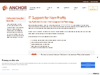 IT Support For Non-Profit Organizations Denver CO | Anchor Network Sol