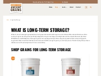 Best Grains for Long Term Storage