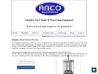 Stainless Steel Cheese Presses | Cheese Production | Anco Equipment