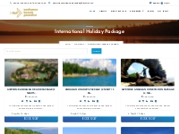 International Holiday Package|Honeymoon Package|International Tour  Pa