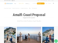 Amalfi Coast Proposal in Positano Italy | Photography and Video