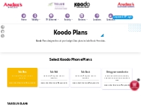 Best Koodo Plans, Family Prepaid Data Mobile Phone Plans In BC