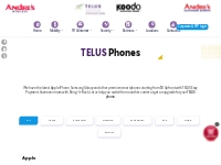 TELUS Phones, Apple iPhone, Samsung Galaxy Cell Phone Deal