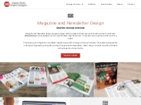 Magazine and Newsletter Design - Andrew Wicks